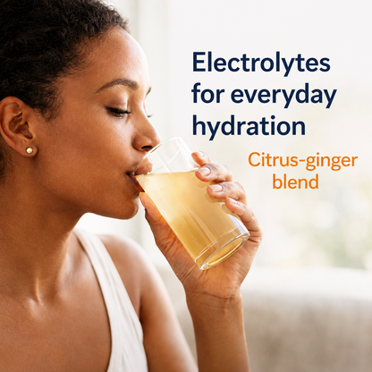 Natural Electrolyte Powder UK | No Artificial Sweeteners – Citrus & Ginger